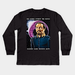 The Cosmos Without the Doctor Kids Long Sleeve T-Shirt